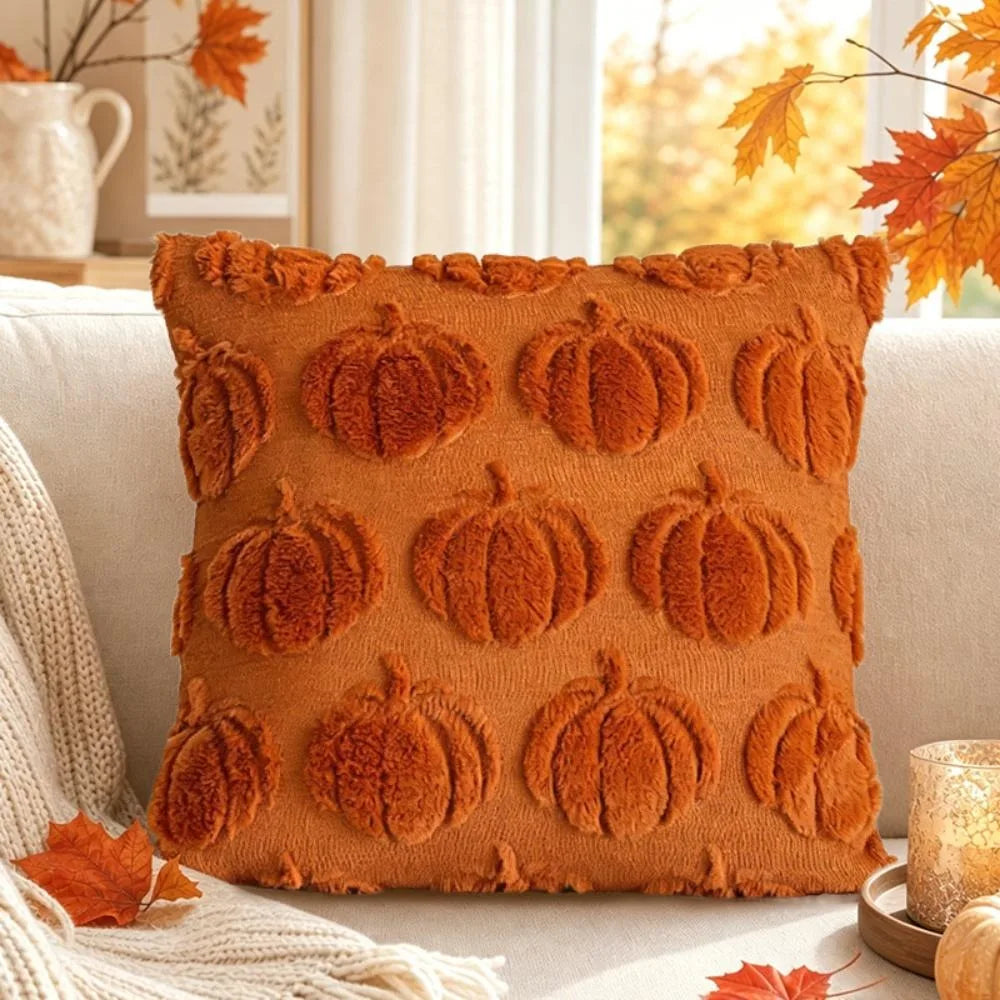 1PC Halloween Pumpkin Cushion Cover Thanksgiving Decorative Throw Pillow Case Sofa Bed Cushion Cover for Home Party Decoration