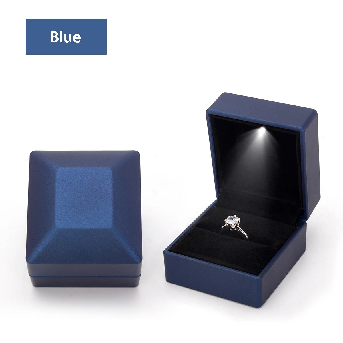 Coffret bague LED – Écrin lumineux