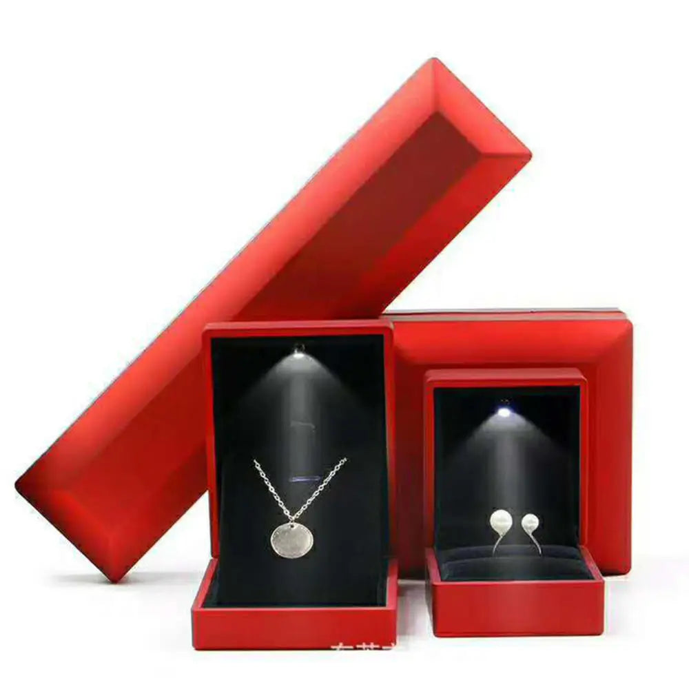 Coffret bague LED – Écrin lumineux