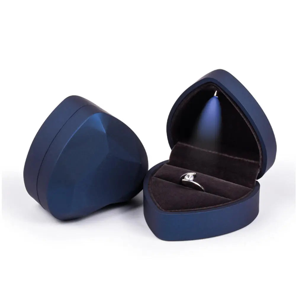 Coffret bague LED – Écrin lumineux