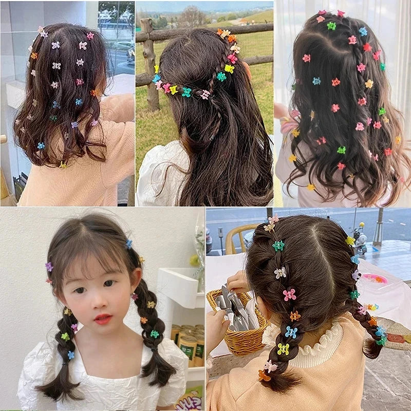 Lot de mini pinces papillon