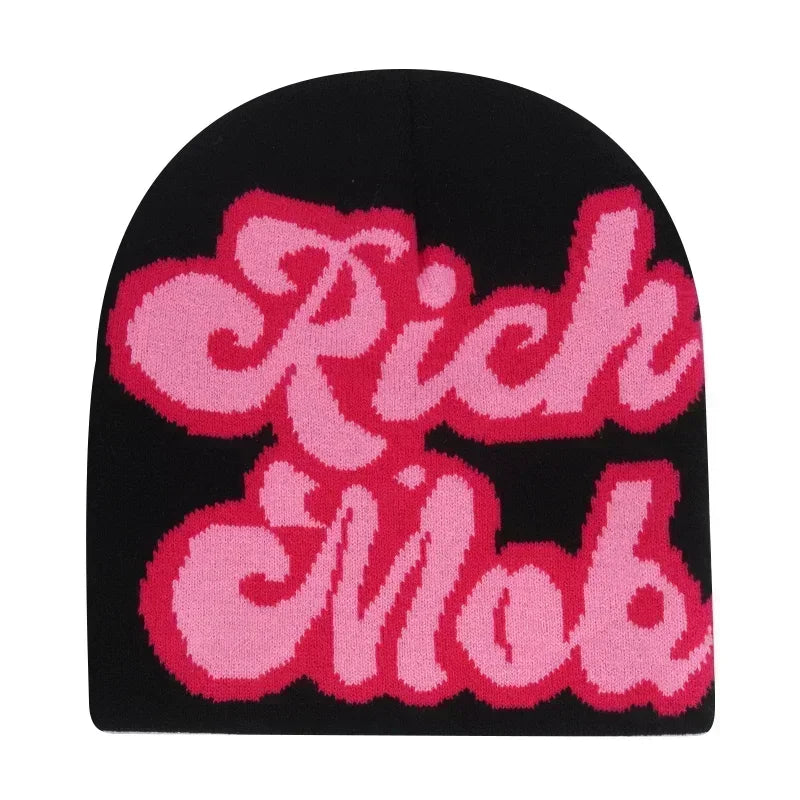 Bonnet femme à lettres