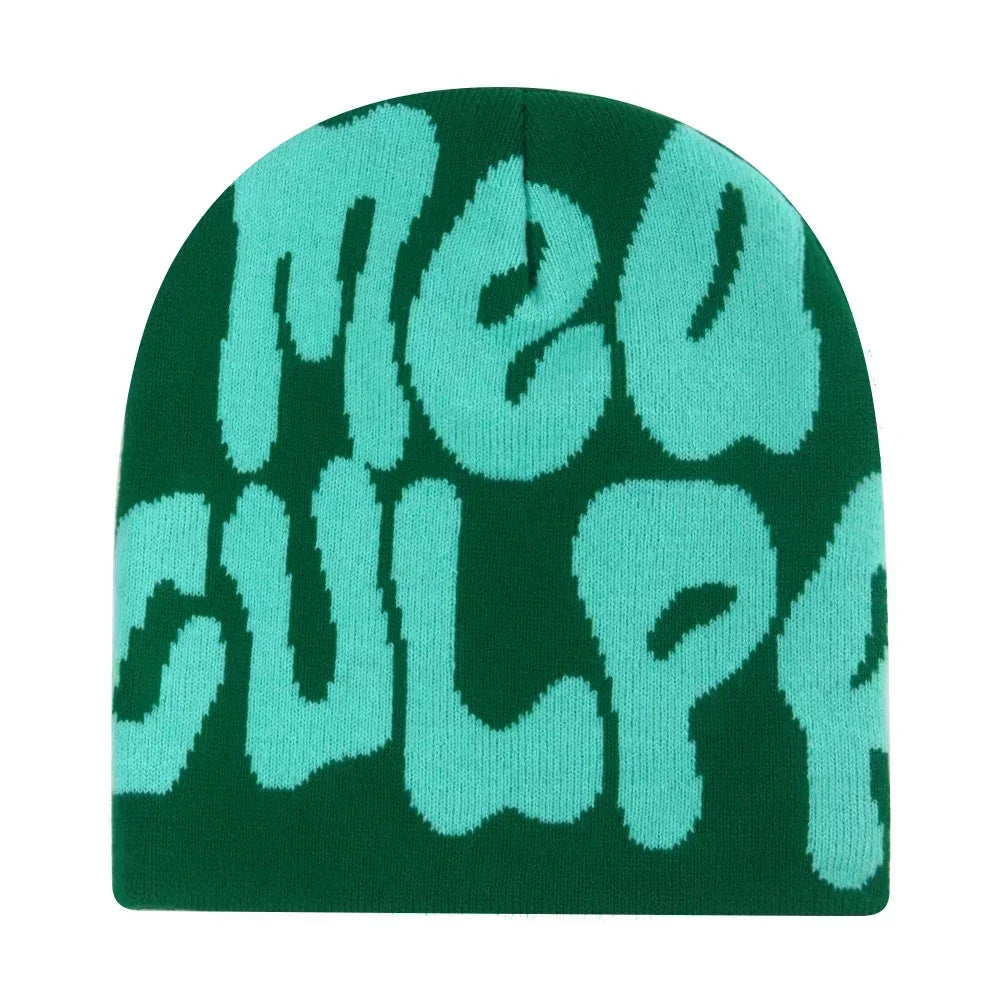 Bonnet femme à lettres