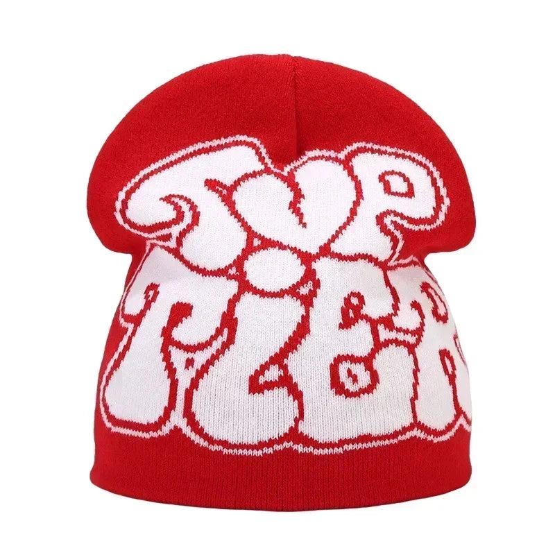 Bonnet femme à lettres