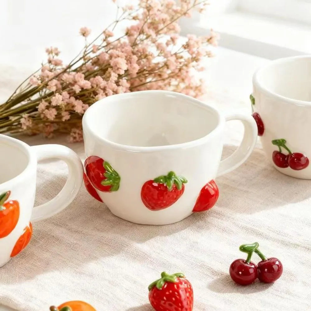 Creative Pumpkin Ceramic Cups Cute Fall Coffee Mugs Halloween Tea Cups Pumpkin Kitchen Decor Hot Chocolate Drinkware