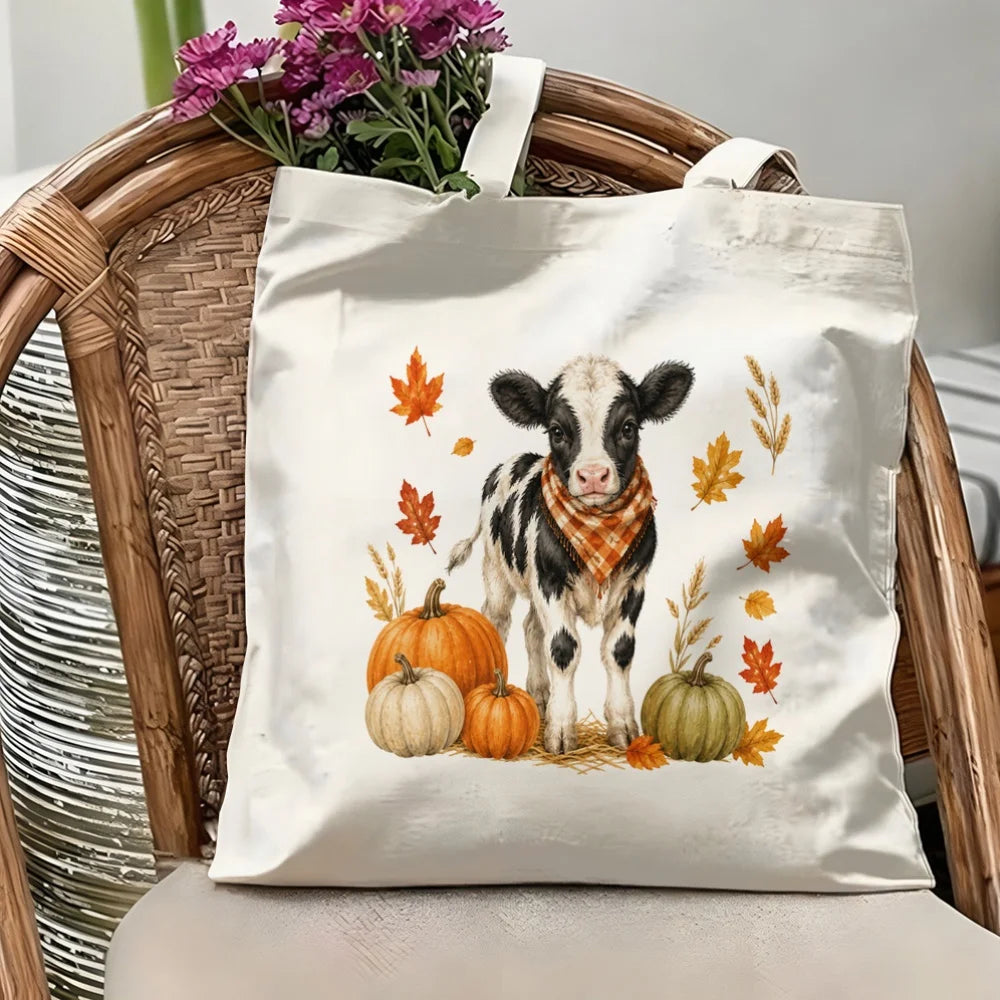 Tote bag fantôme café d'automne
