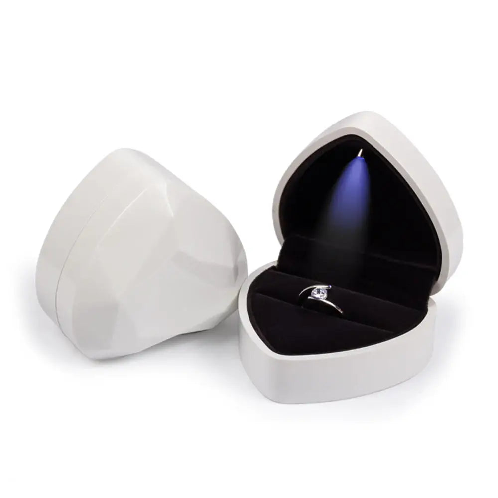 Coffret bague LED – Écrin lumineux
