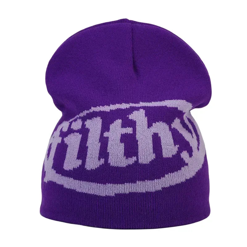 Bonnet femme à lettres