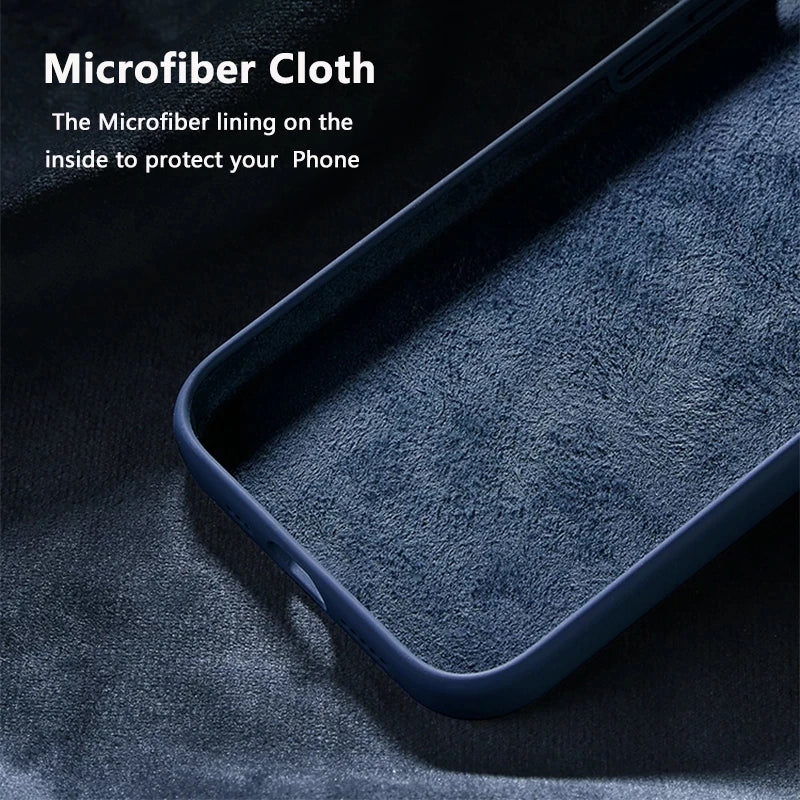 Coque en silicone pour iPhone