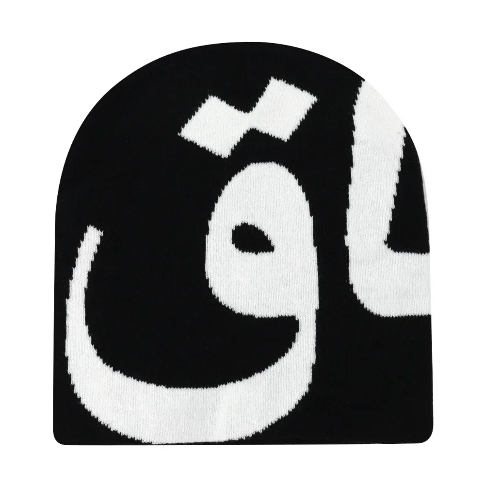 Bonnet femme à lettres