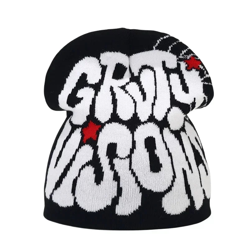 Bonnet femme à lettres