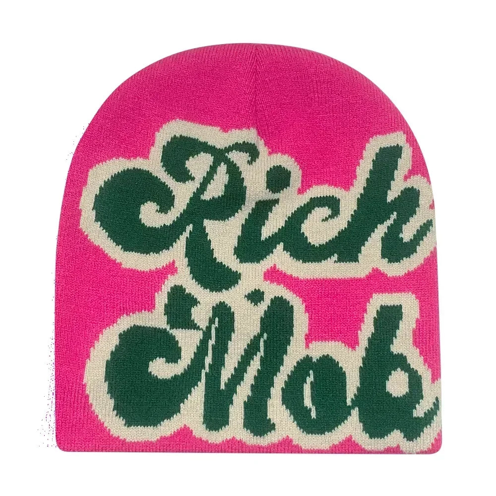 Bonnet femme à lettres