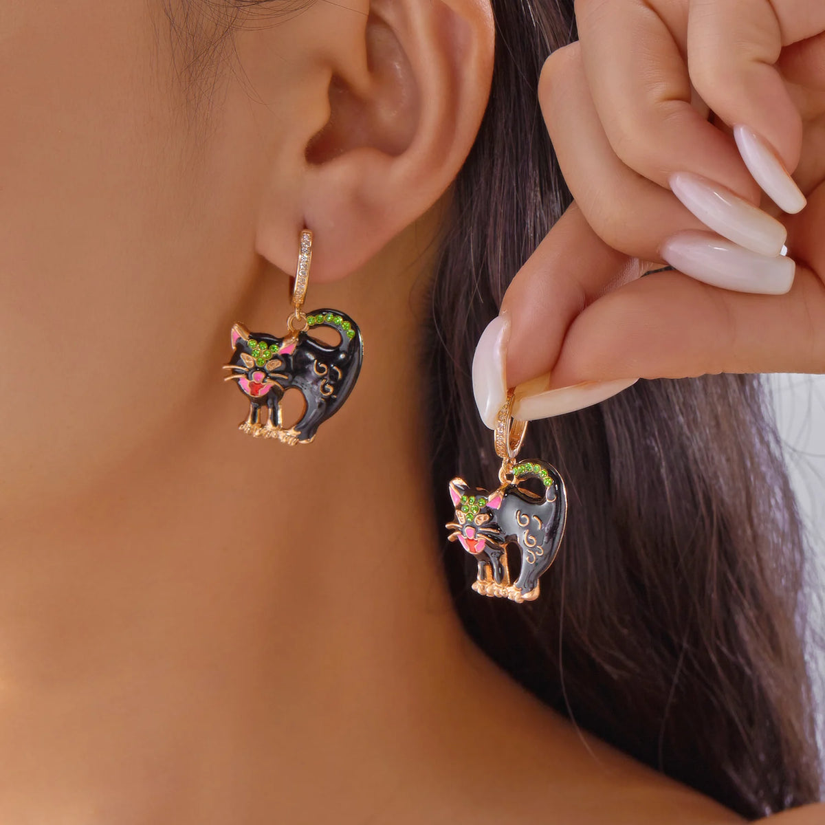 Boucles d'oreilles citrouille – Halloween