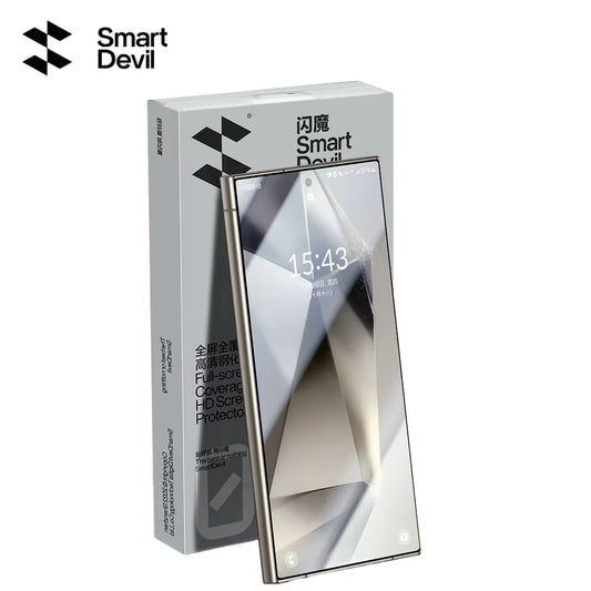 Verre Trempé SmartDevil pour Galaxy S24/S25/S26 Ultra/Plus