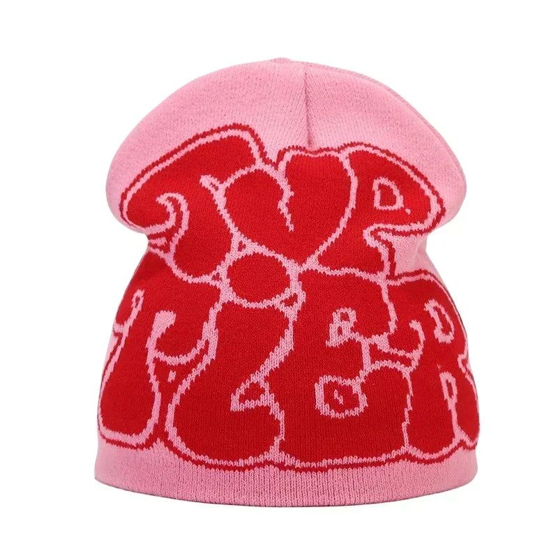 Bonnet femme à lettres