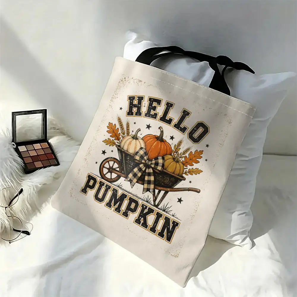 Tote bag « Autumn Pumpkin Vibes »