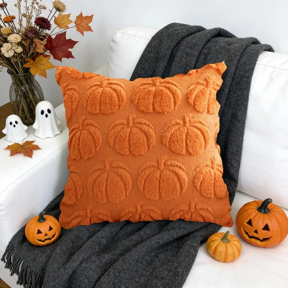 1PC Halloween Pumpkin Cushion Cover Thanksgiving Decorative Throw Pillow Case Sofa Bed Cushion Cover for Home Party Decoration