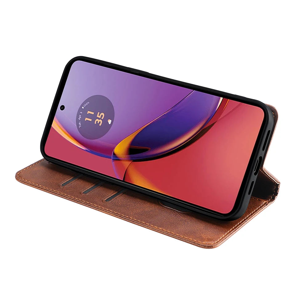 Étui Portefeuille Cuir pour Motorola Moto G84/G54/G14/G73/G53/G23/G13/G72/G62/G52J