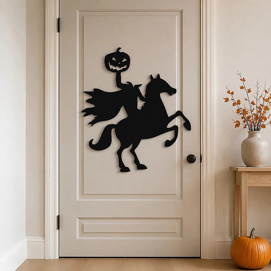 Stickers de fenêtre Halloween – Fantômes, citrouilles et chapeaux de sorcière