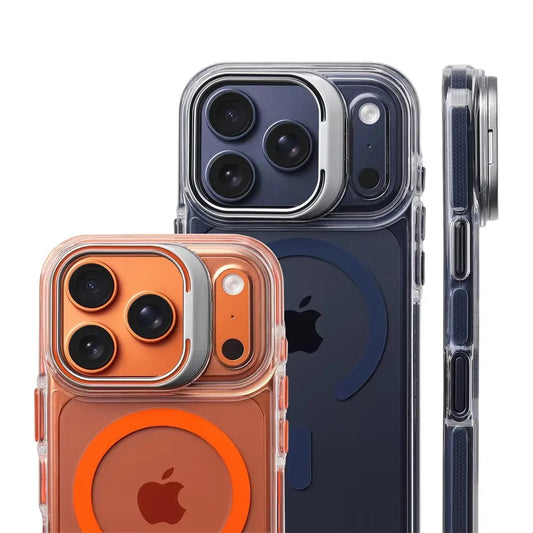 Coque Magnétique Transparente Antichoc MagSafe pour iPhone 12/13/14/15/16/17/18 Pro Max