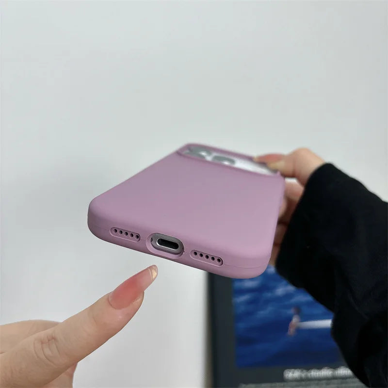 Coque silicone magnétique iPhone