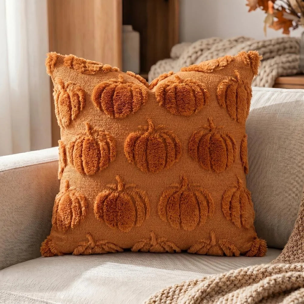 1PC Halloween Pumpkin Cushion Cover Thanksgiving Decorative Throw Pillow Case Sofa Bed Cushion Cover for Home Party Decoration