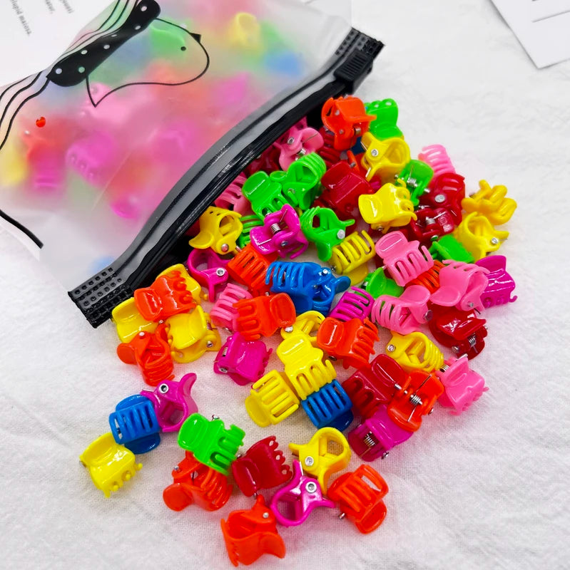 Lot de mini pinces papillon