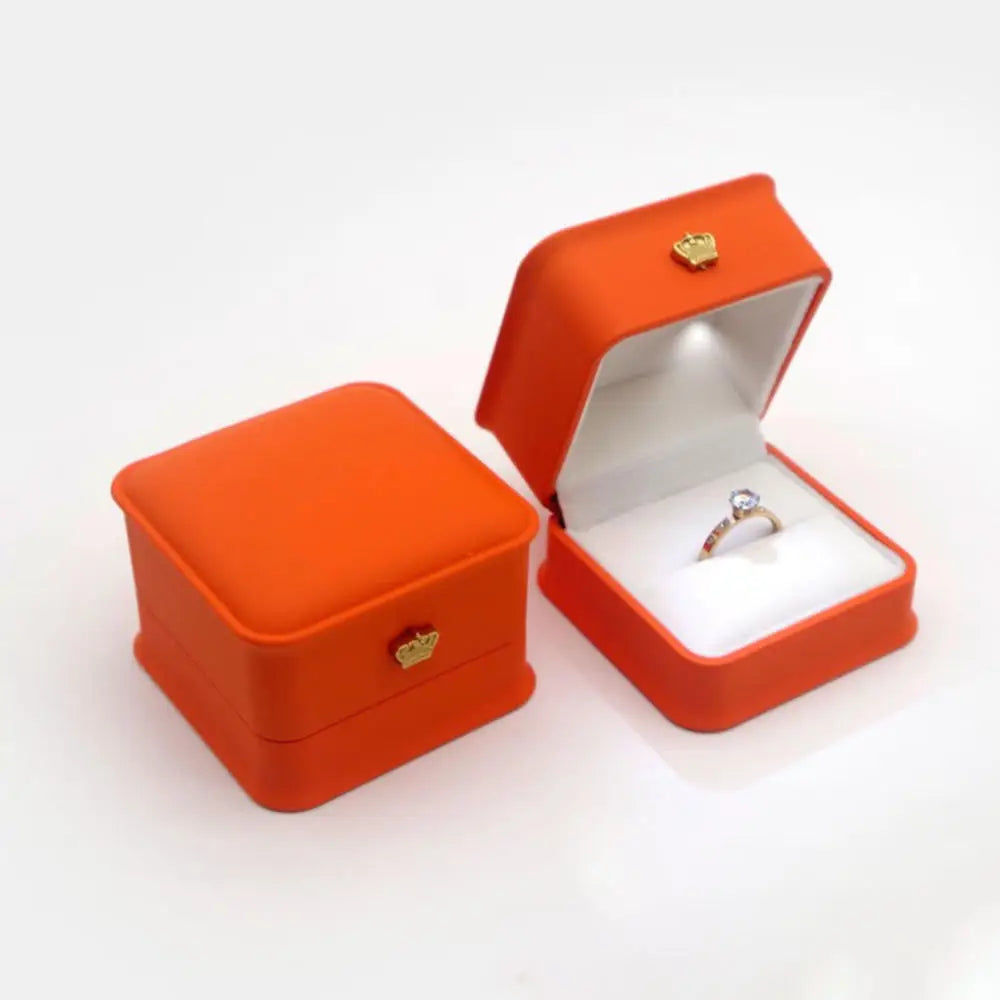 Coffret bague LED – Écrin lumineux