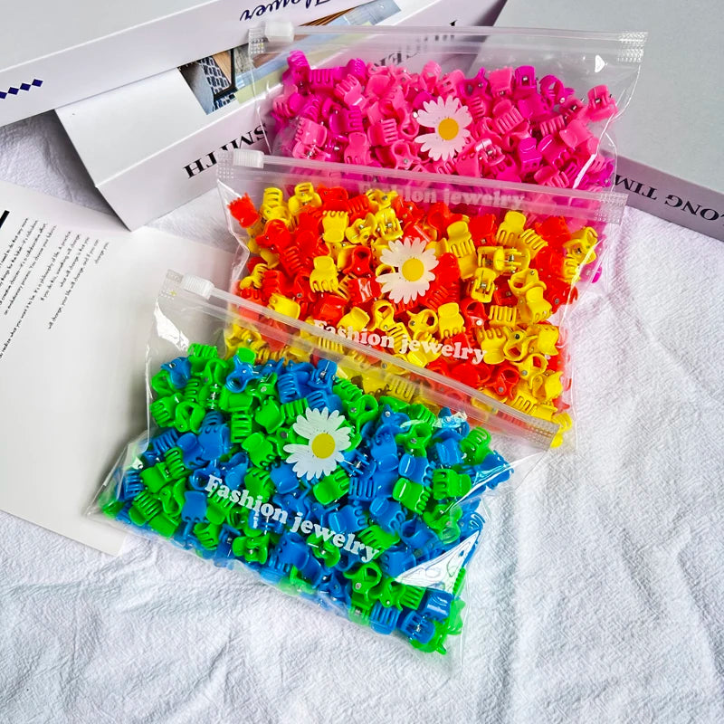 Lot de mini pinces papillon