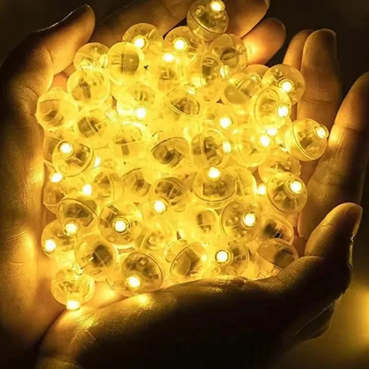Mini lumières LED pour ballons (lot de 50/100)